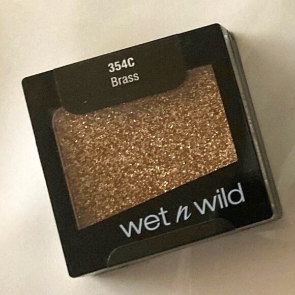 Wet n Wild Coloricon Glitter Singles Eyeshadow (2) Brass (1) Spiked - Picture 1 of 6